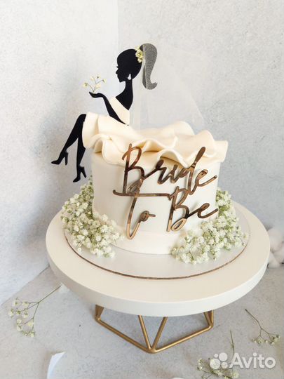 Топперы на торт зеркальные на заказ