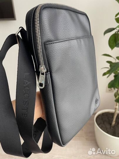 Сумка Lacoste мужская (натуральная кожа)