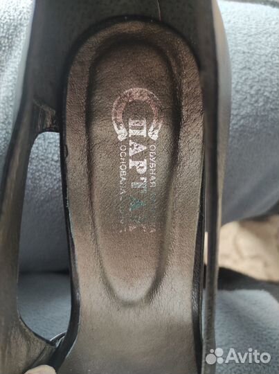Туфли кожаные женские 40 размер