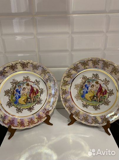 Винтажные блюдцы мадонна