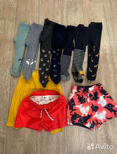 Вещи пакетом на мальчика 74-80-86