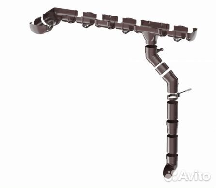 Тн, Оптима, муфта трубы, темно-коричневый