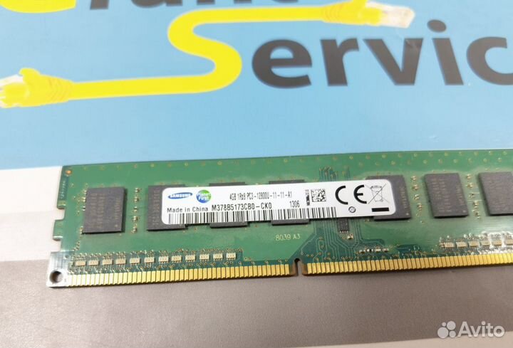 Оперативная память Samsung DDR3 1x4Gb 1600 мгц