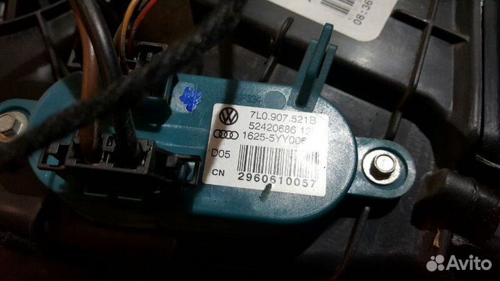 Печка задняя в сборе Audi Q7 4L 4.2 BAR 06