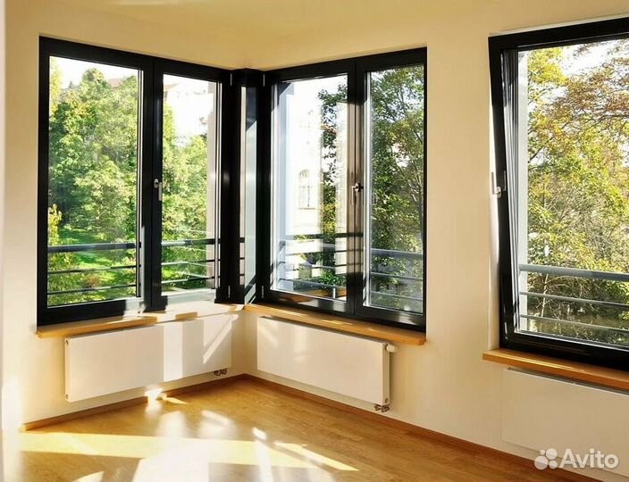 Пластиковые окна в дом