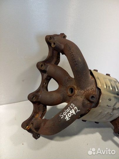 Катализатор (выпускной коллектор) Hyundai Solaris