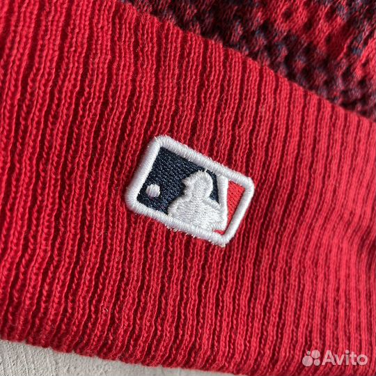 Шапка зимняя Los Angeles Angels MLB logo