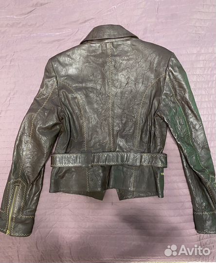 Куртка кожаная женская 44 размер