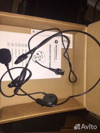 Гарнитура для Моторола Тетра 800,850