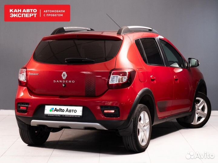 Renault Sandero Stepway 1.6 AT, 2017, 105 937 км