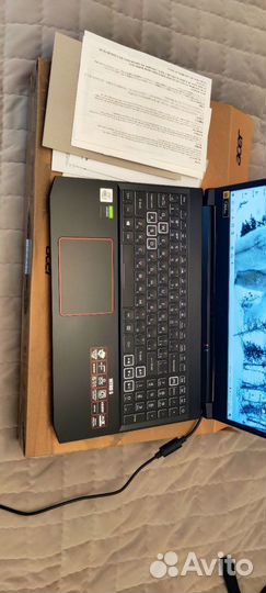 Ноутбук игровой Acer Nitro 5 i7-10750H RTX 2060