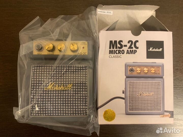 Комбоусилитель marshall ms-2c