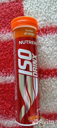 Изотоник nutrend Isodrinx Tabs 1 туба, Апельсин