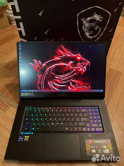 Мега супер мощь Titan 77 17,3 4k/i9/RTX 3080TI