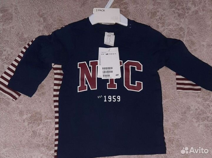 Кофты для мальчика новые,цена за 2 штуки