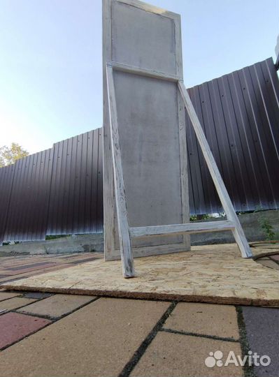 Зеркало из массива 180х60