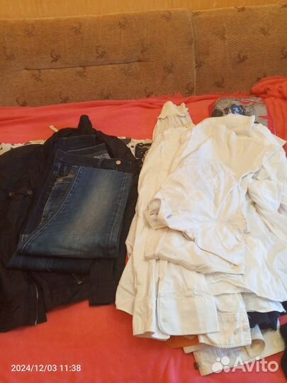 Продам вещи на подростка : джинсы, рубахи И др