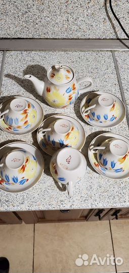 Фарфоровый чайный сервиз СССР