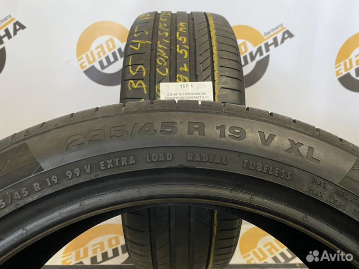 Continental ContiSportContact 5 235/45 R19
