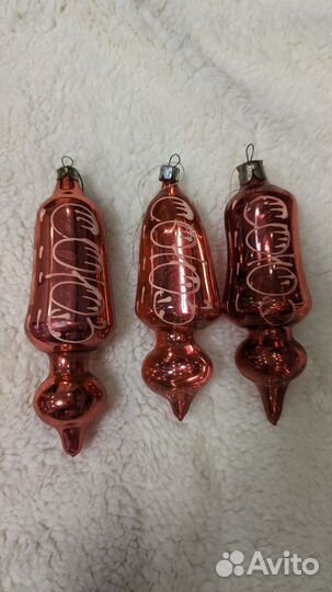Елочные игрушки СССР советские