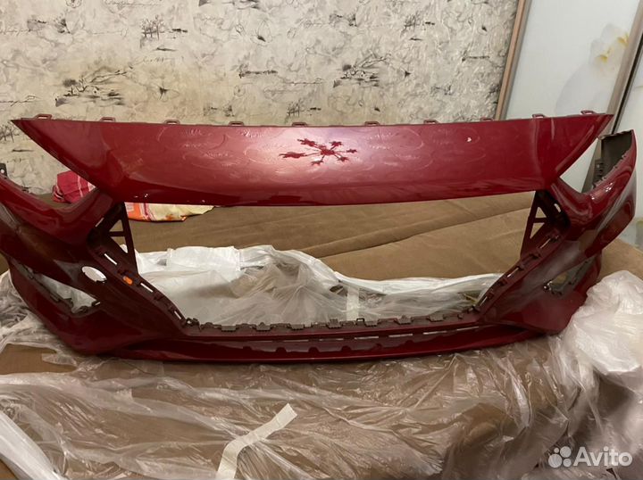 Бампер Hyundai Solaris 2017-20