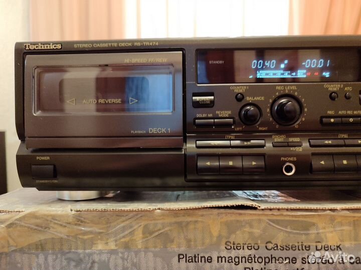 Дека кассетная Technics RS-TR 474 в доставке