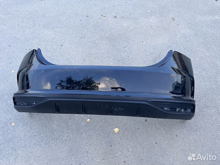 Задний бампер hyundai solaris