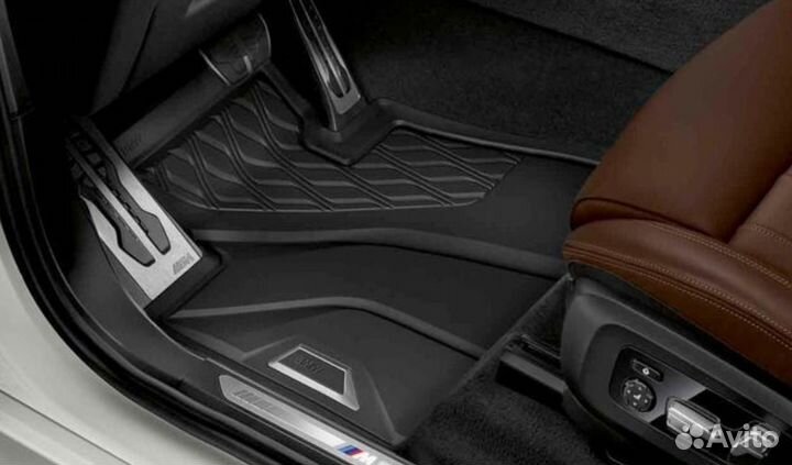 Всепогодные коврики BMW задние X6 G06 оригинал