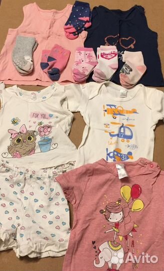 Вещи пакетом на девочку