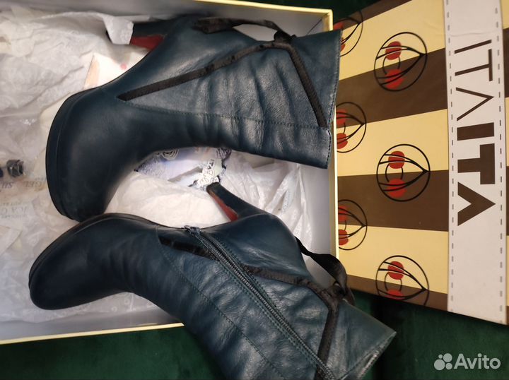 Ботильоны натуральная кожа, 37