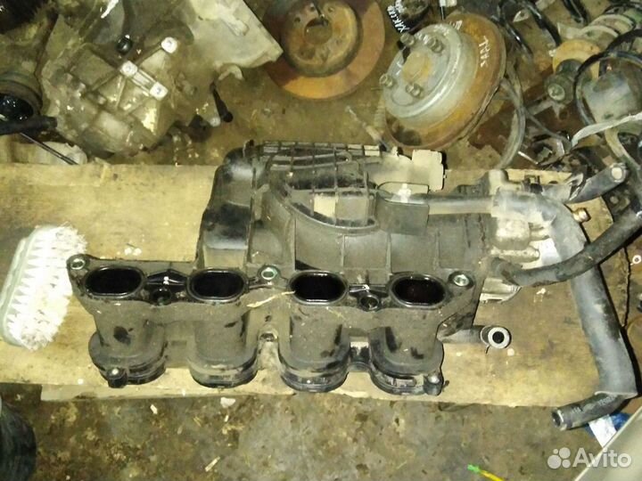 Впускной коллектор Хендай Солярис 1.4 2015г(рестай