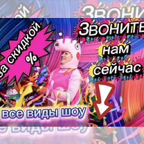 Аниматор на праздник, подарок ребенку, Чехов