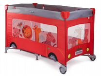 Кровать-манеж Babyton Red bus