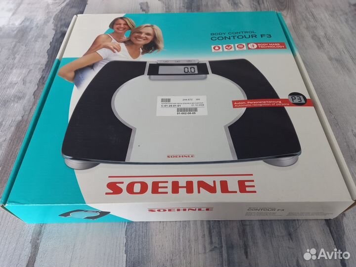 Весы напольные Soehnle 150 кг Body Control Contour