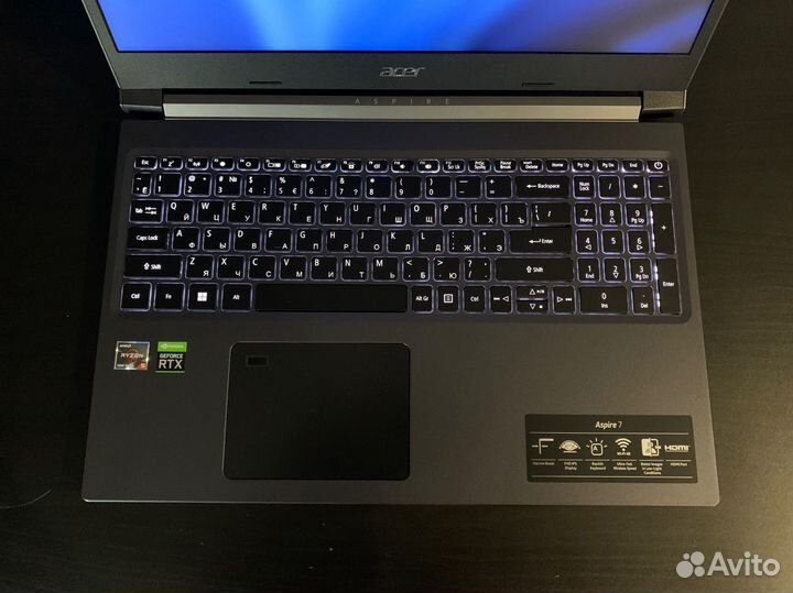 Новый Игр. Acer на Ryzen 5 12x4.3ггц/RTX 3050/16gb