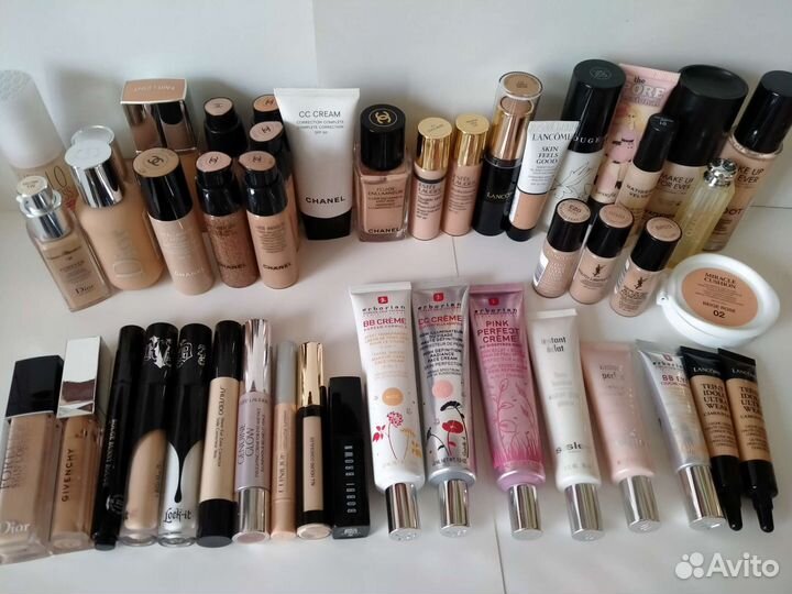 Тональные и корректоры Chanel YSL Lancome Dior