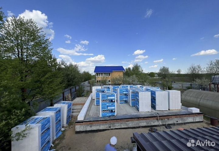 Газобетонные блоки, блоки, пеноблоки