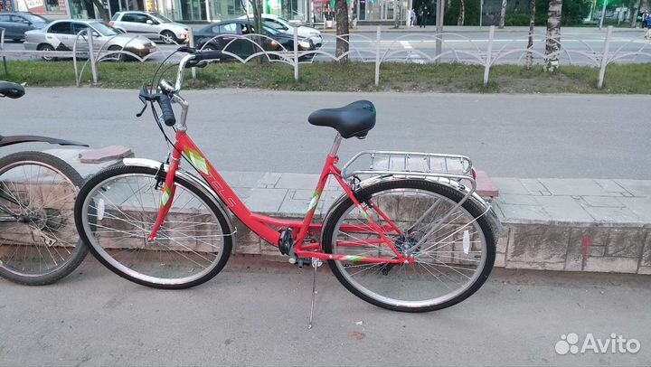 Велосипед городской женский стелс 395 навигатор 28