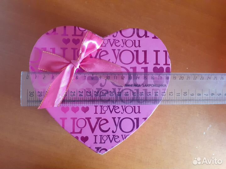 Подарочная коробка сердце