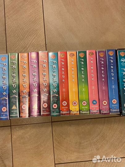 Видеокассеты vhs фильмы Друзья Friends