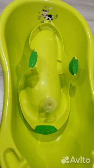 Ванночка для купания с горкой