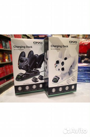 XBox Series/One заряд.станция+2аккум.1300mAh,новая