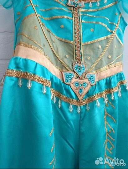 Костюм восточной принцессы Жасмин платье Аладдин