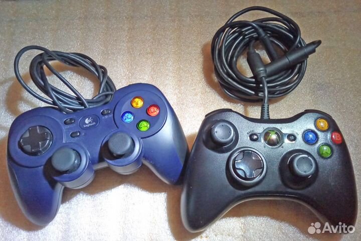 Logitech F310 + Xbox360 оригинал проводной