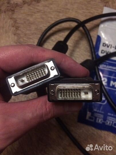 Кабель DVI-D