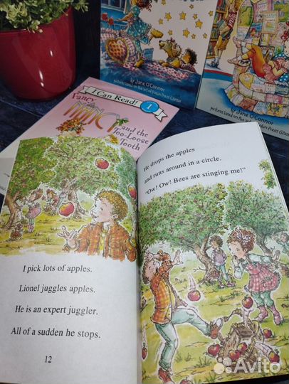 Книги Fancy Nancy. I Can Read. Фэнси Нэнси