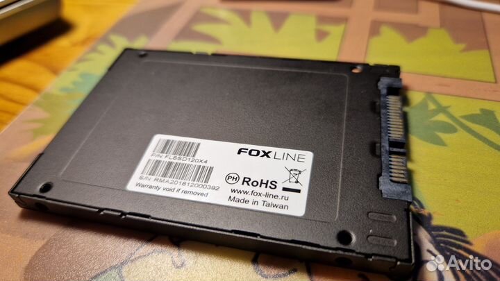 SSD Foxline SATA 120Gb