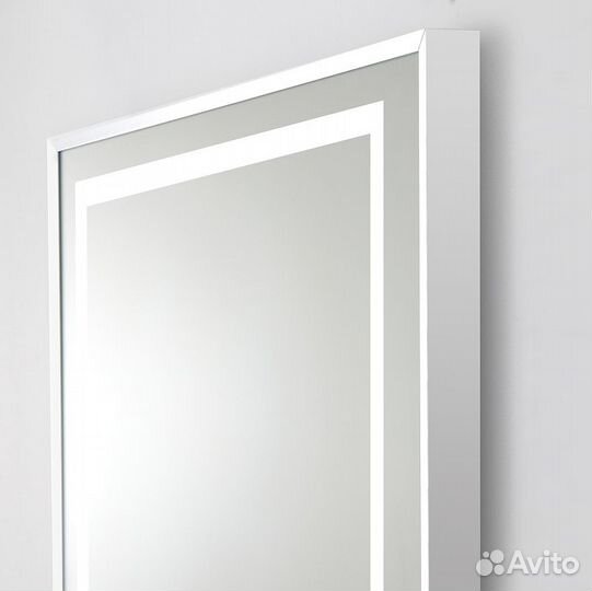 Зеркало LED сатин 80 BelBagno Kraft SPC-800-800-L