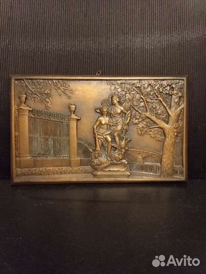 Картина, плакетка, барельеф, чеканка. Винтаж