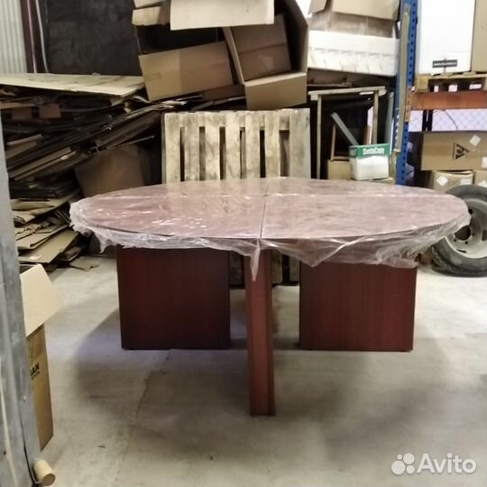 Стол круглый составной Камбио Boss